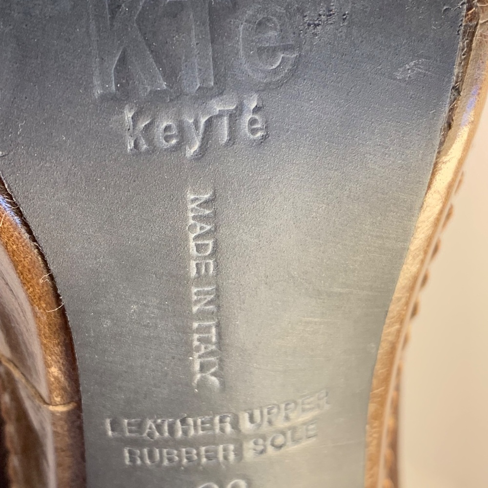 Keyte Brown Suede Platform Pumps - image 8